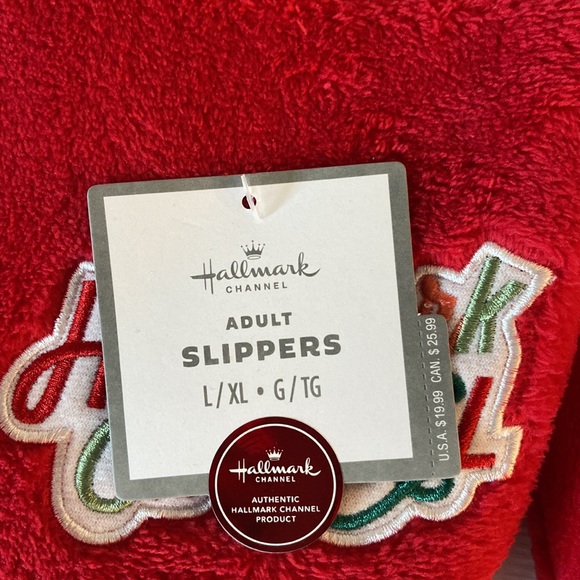 Hallmark Channel #1 Fan Adult Slippers - Picture 2 of 4